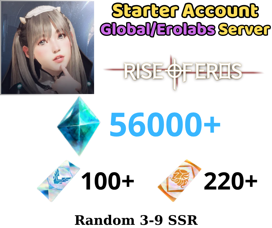 [GLOBAL/EROLABS] 56000+ Crystal Rise of Eros